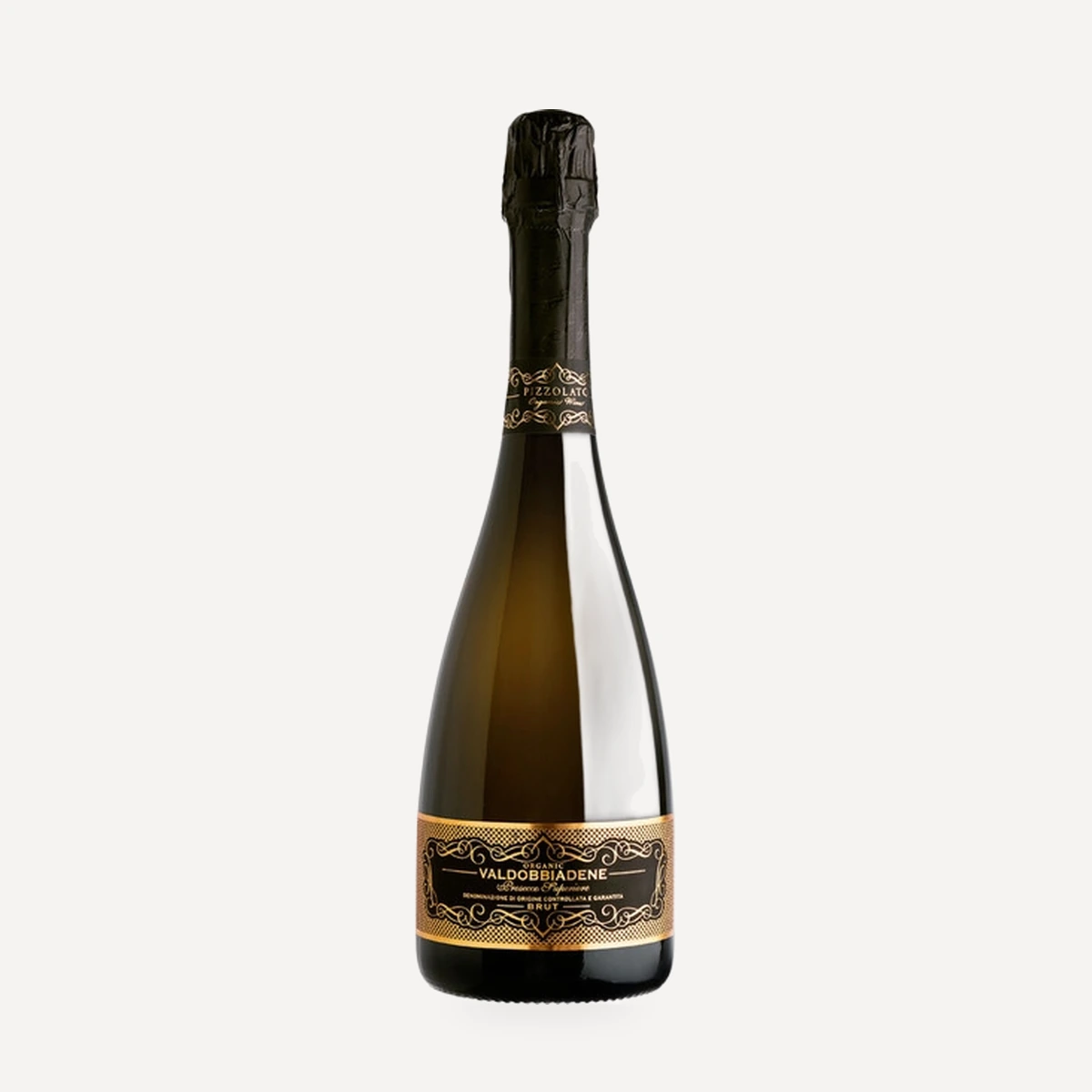 Valdobbiadene Prosecco Superiore Brut DOCG wine — Pizzolato winery — Dionysus