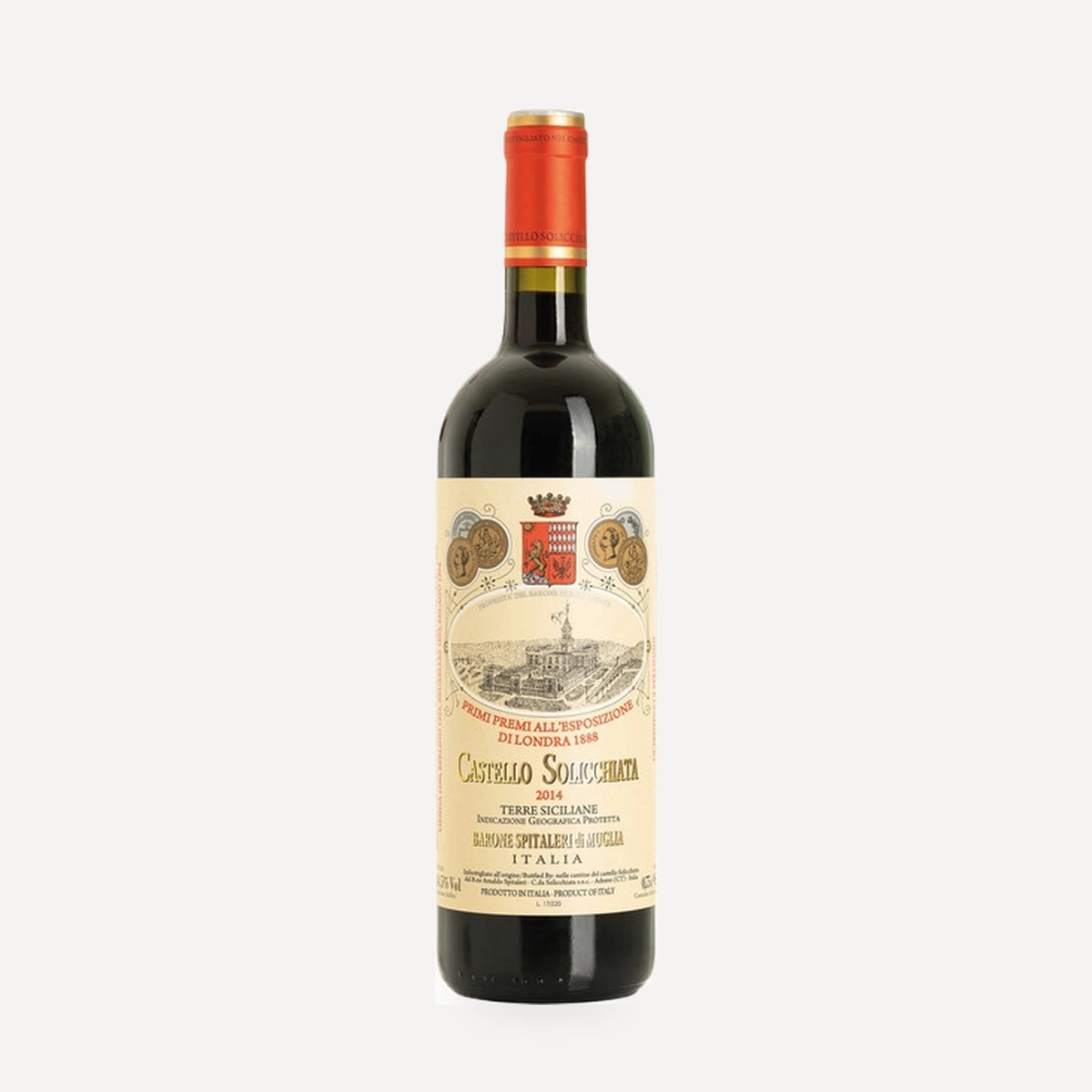 Castello Solicchiata Terre Siciliane IGP wine — Planeta winery — Dionysus