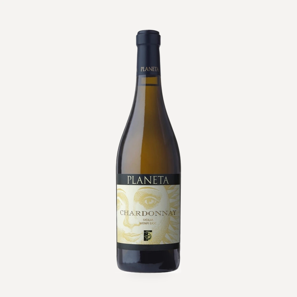 Chardonnay Sicilia Menfi DOC wine — Planeta winery — Dionysus