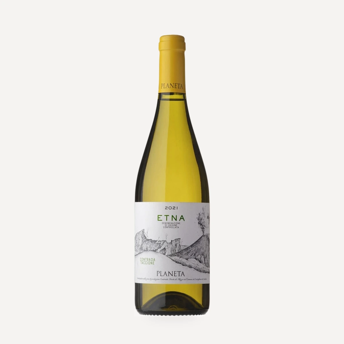 Etna Bianco DOC wine — Planeta winery — Dionysus