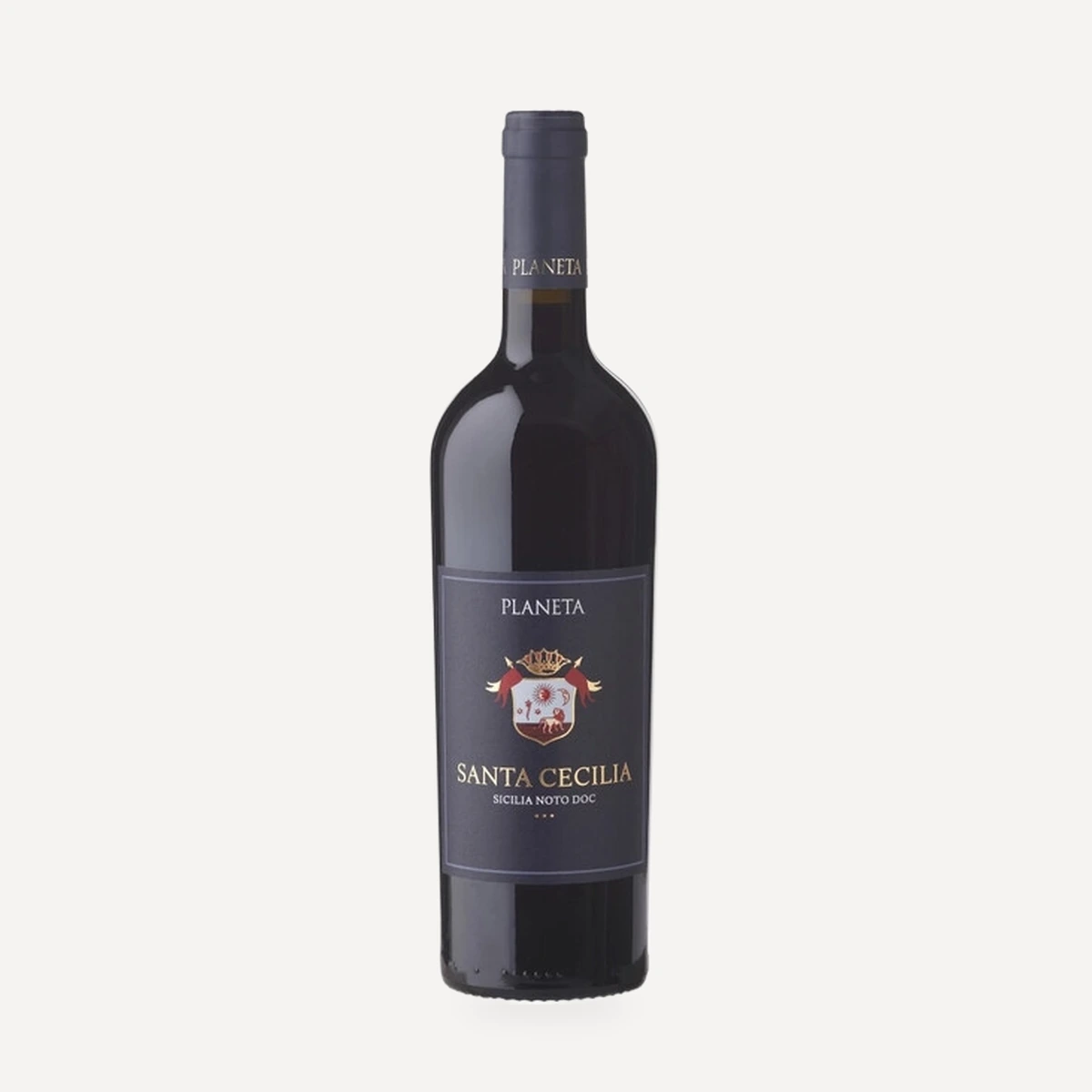 Santa Cecilia Sicilia Noto DOC wine — Planeta winery — Dionysus