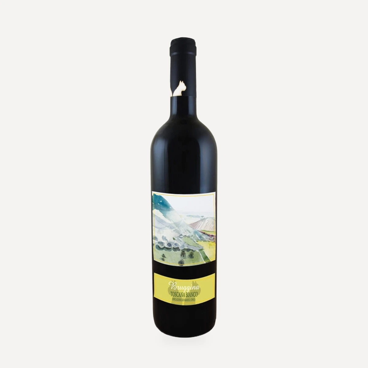 Bruggina Toscana Bianco IGT wine — Podere della Bruciata winery — Dionysus