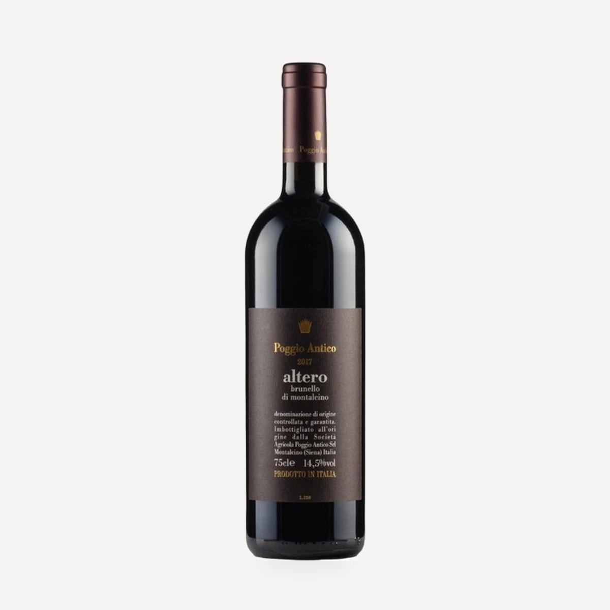 ‘Altero’ Brunello di Montalcino DOCG wine — Poggio Antico winery — Dionysus