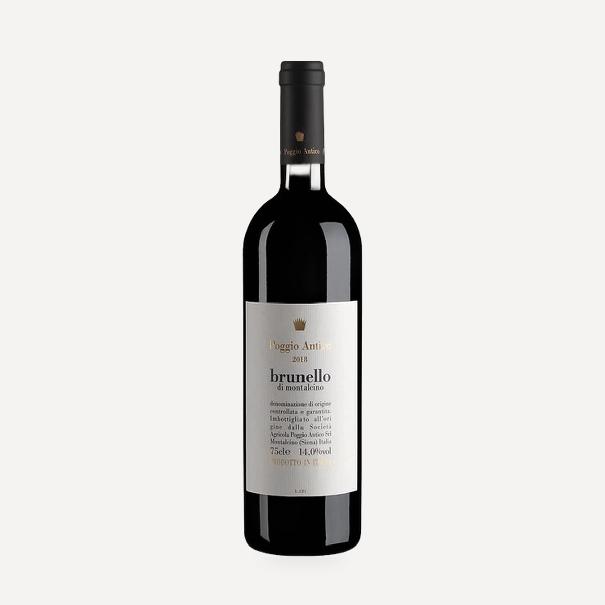 Brunello di Montalcino DOCG wine — Poggio Antico winery — Dionysus