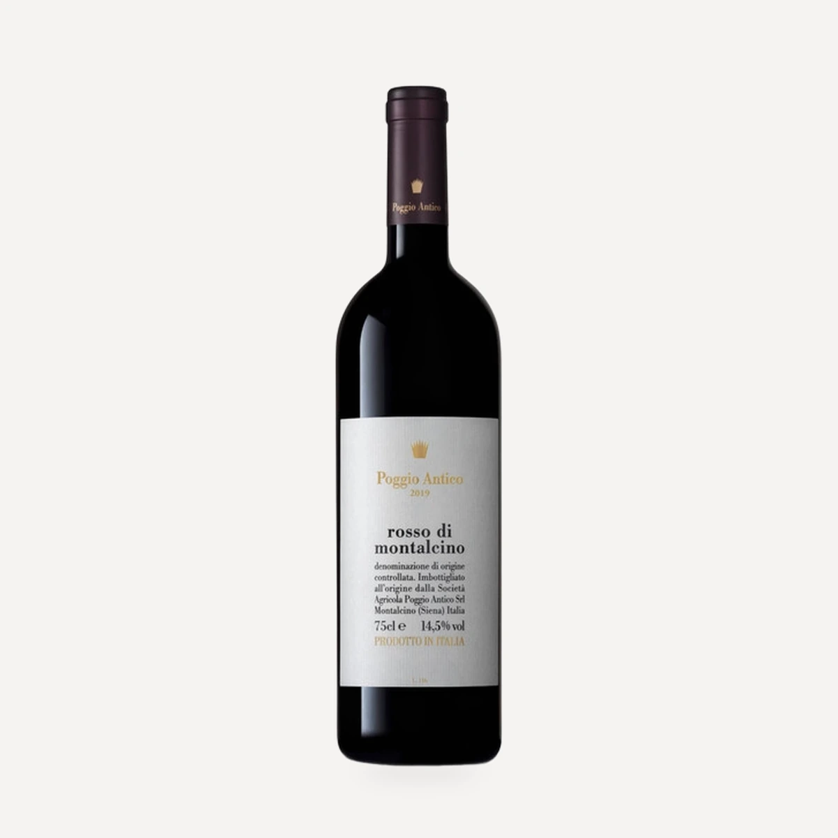 Rosso di Montalcino DOC wine — Poggio Antico winery — Dionysus