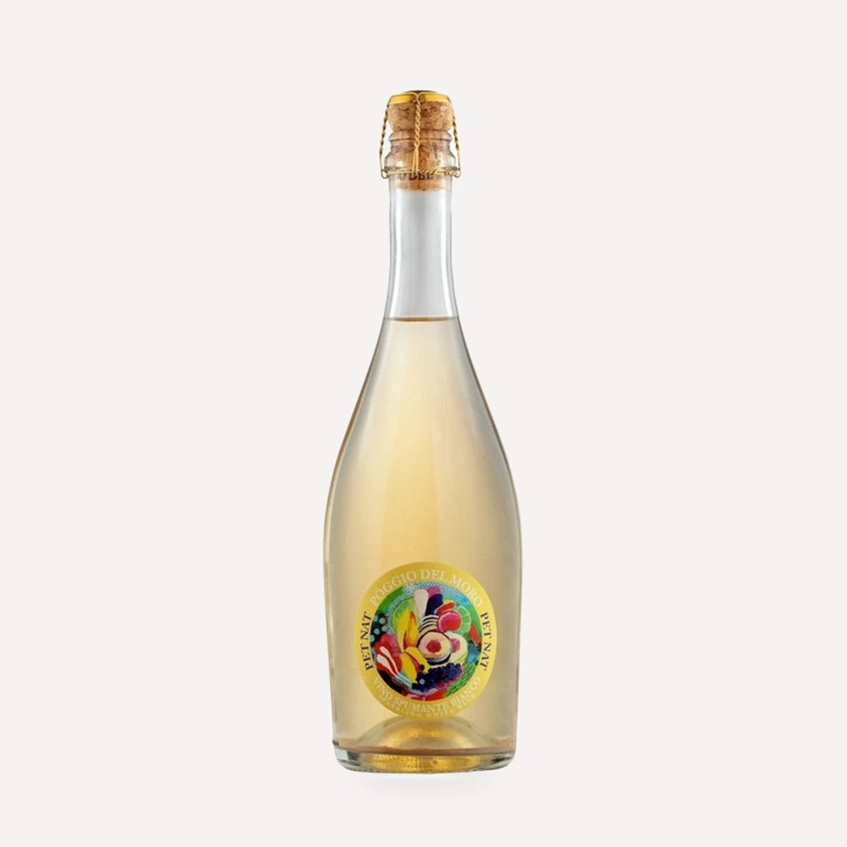 PetNat Spumante Bianco Toscana IGT wine — Poggio del Moro winery — Dionysus