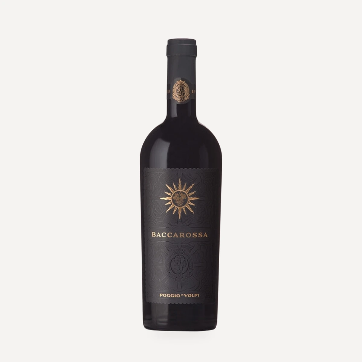Baccarossa Lazio IGP wine — Poggio Le Volpi winery — Dionysus