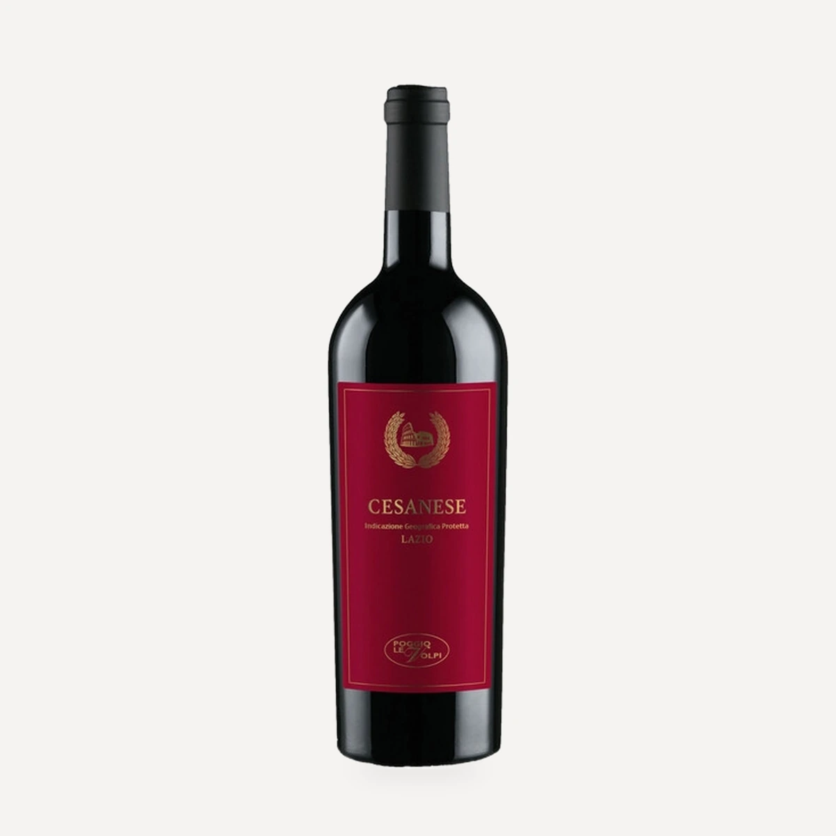Cesanese Lazio IGP wine — Poggio Le Volpi winery — Dionysus