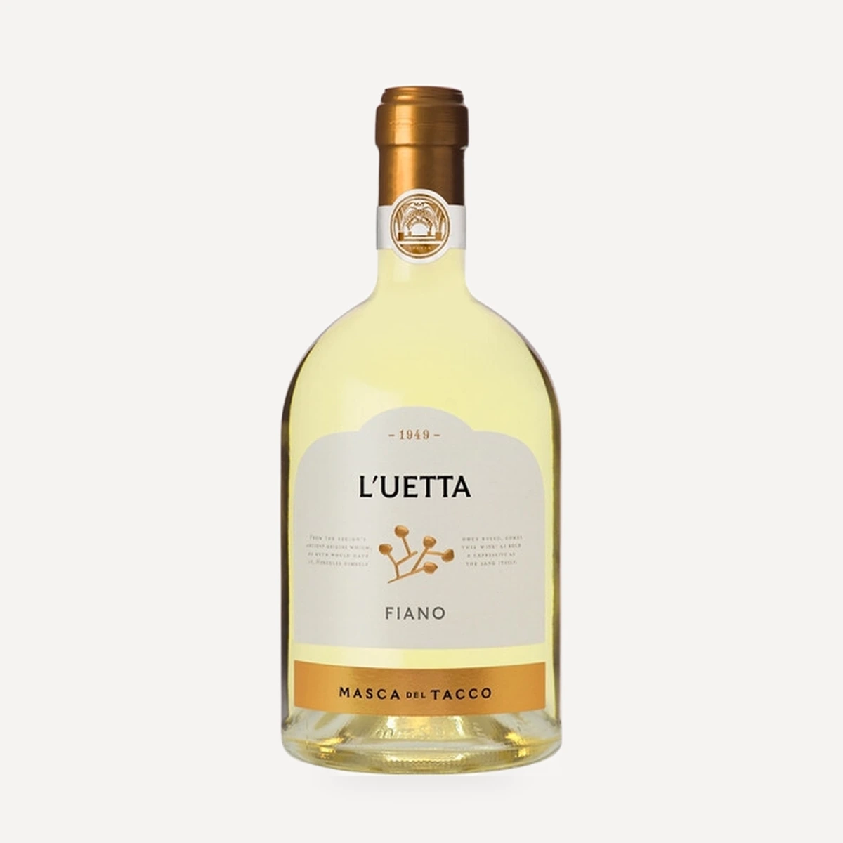 L'Uetta Fiano Puglia IGP wine — Poggio Le Volpi winery — Dionysus