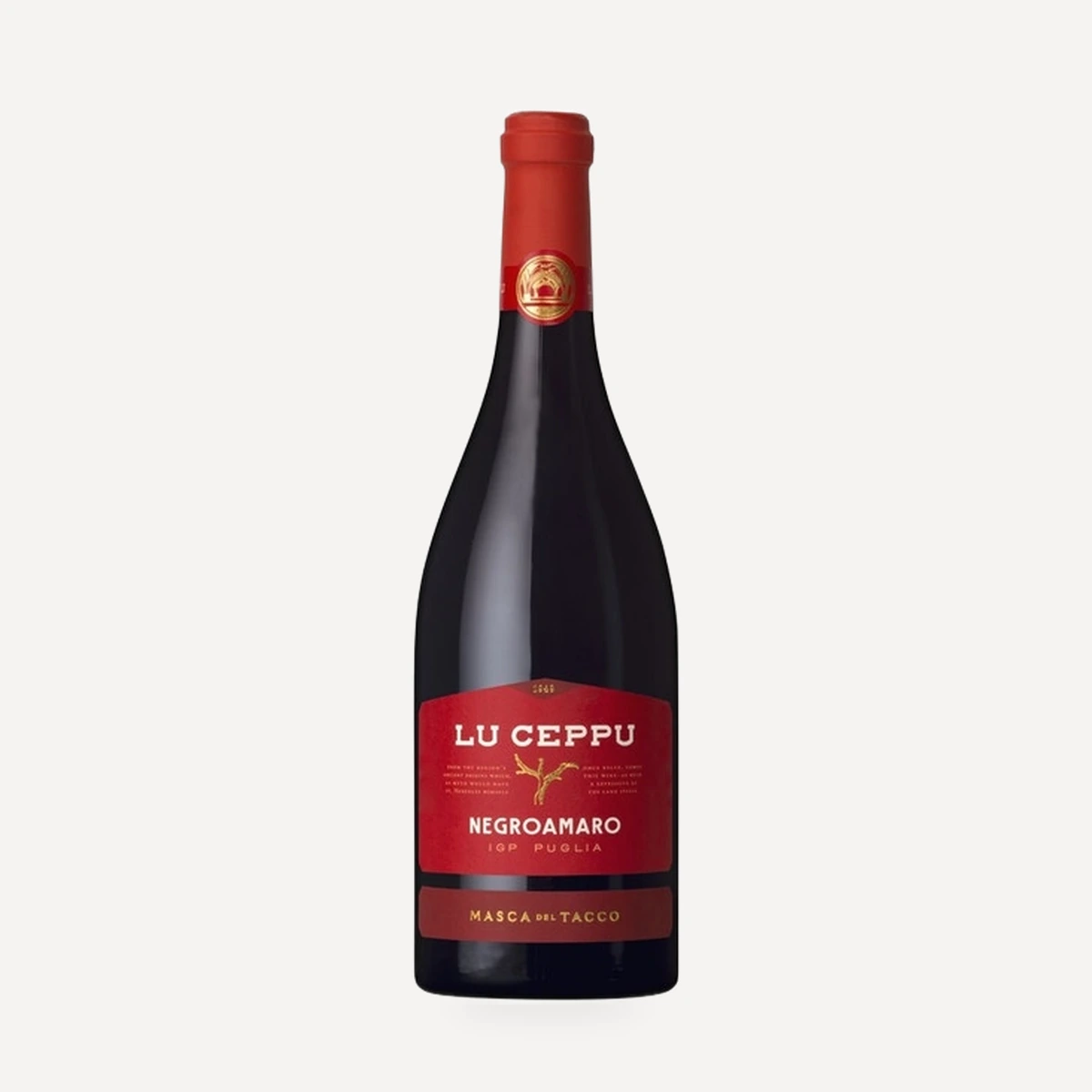 Lu Ceppu Negroamaro Puglia IGP wine — Poggio Le Volpi winery — Dionysus