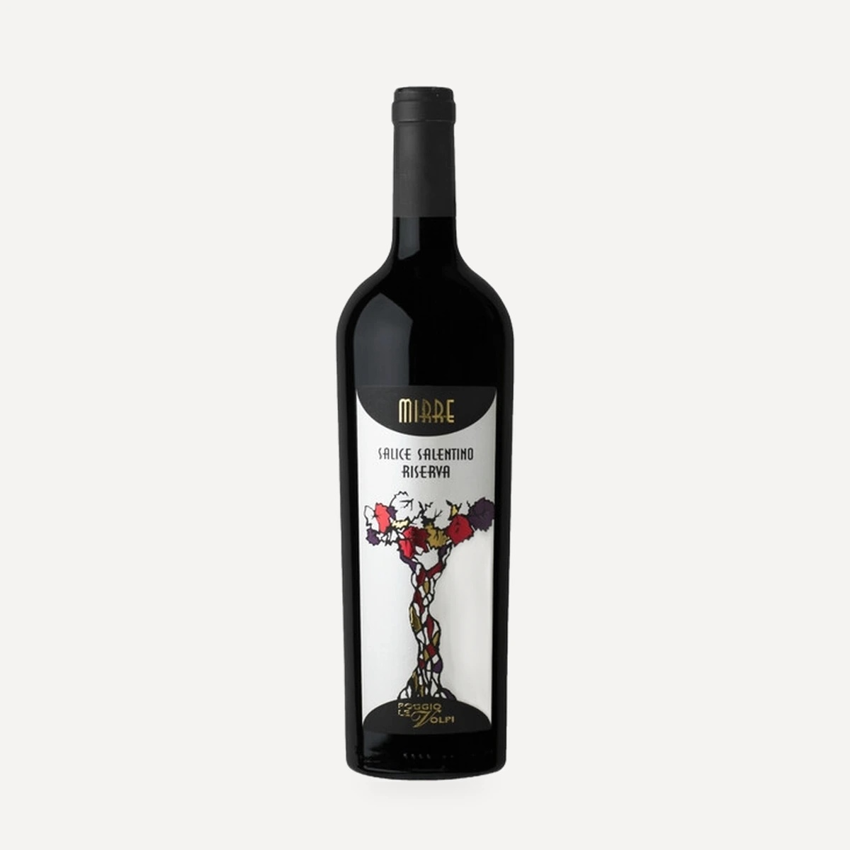 Mirre Salice Salentino Riserva DOP wine — Poggio Le Volpi winery — Dionysus