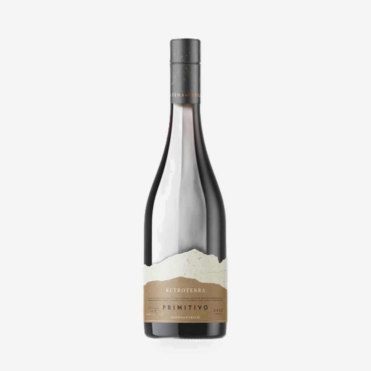 Retroterra Primitivo Puglia IGP wine — Poggio Le Volpi winery — Dionysus