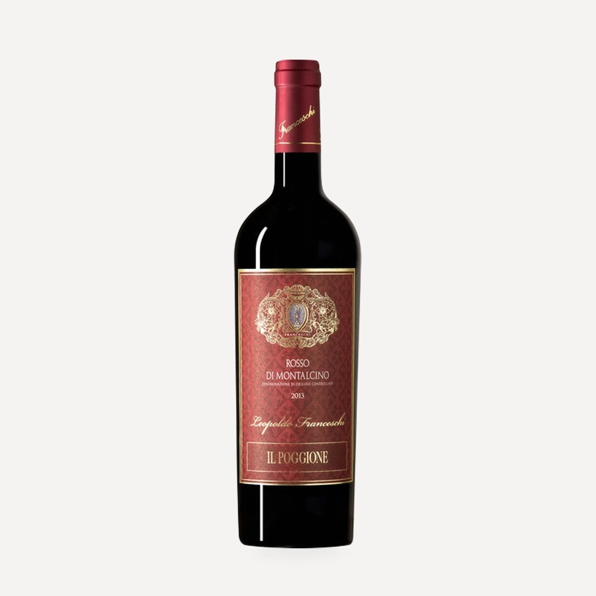 Leopoldo Franceschi Rosso di Montalcino DOC wine — Poggione winery — Dionysus