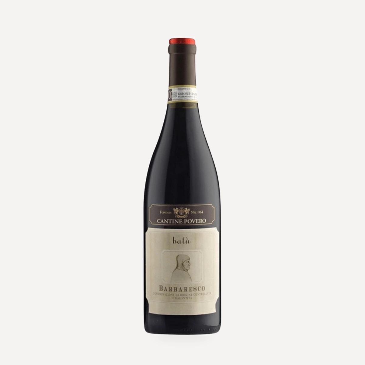 Barbaresco Batu DOCG wine — Povero winery — Dionysus
