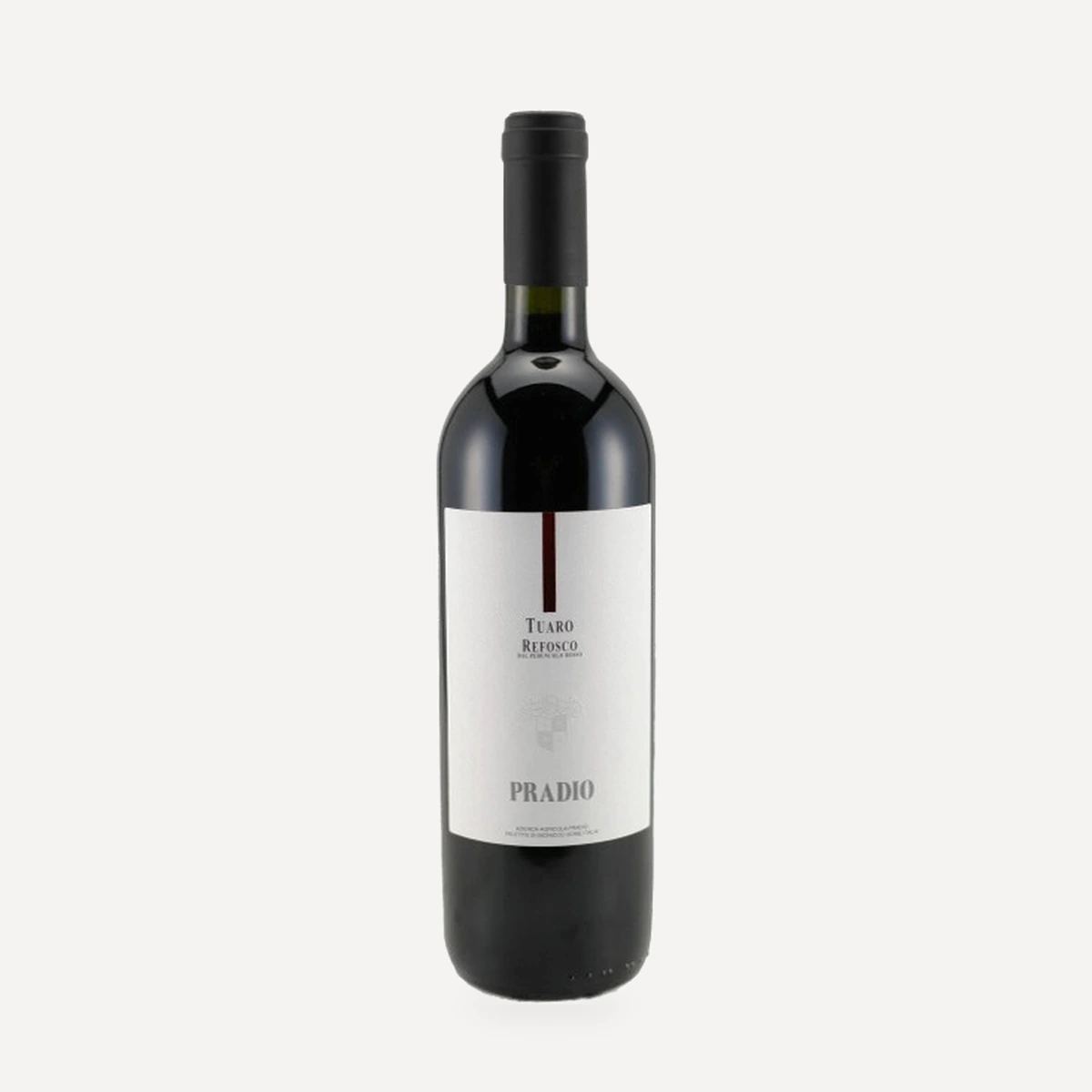 Tuaro Refosco Friuli Grave DOC wine — Pradio winery — Dionysus