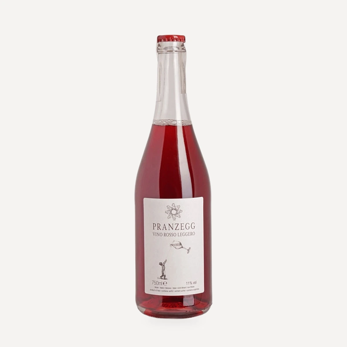 Vino Rosso Leggero wine — Pranzegg winery — Dionysus