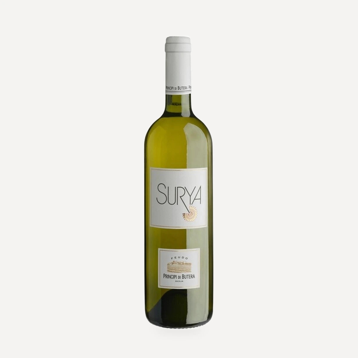 Surya Bianco wine — Principi Butera winery — Dionysus