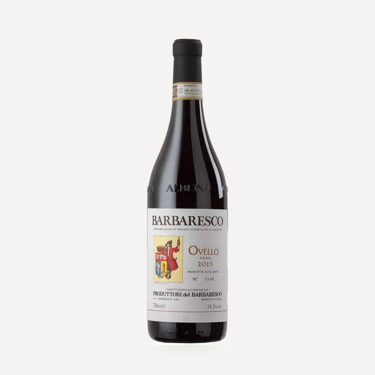 Barbaresco Riserva Ovello DOCG wine — Produttori del Barbaresco winery — Dionysus