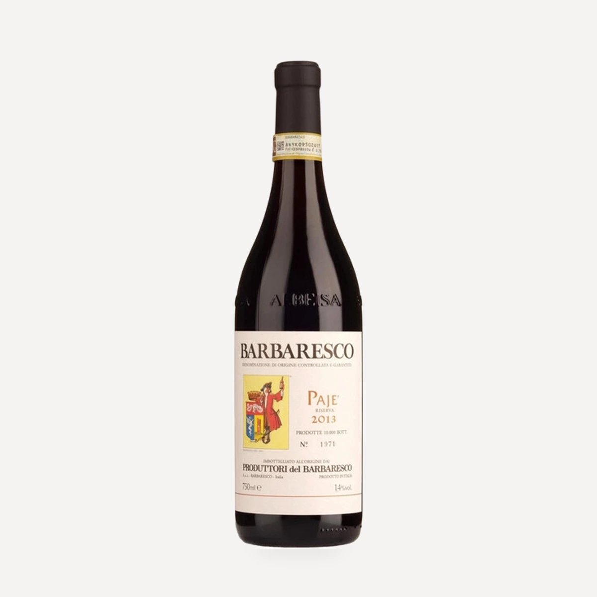 Barbaresco Riserva Pajè DOCG wine — Produttori del Barbaresco winery — Dionysus