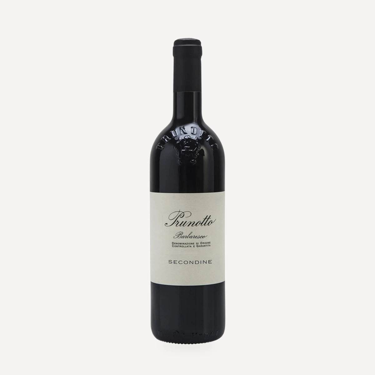 Secondine Barbaresco DOCG wine — Prunotto winery — Dionysus