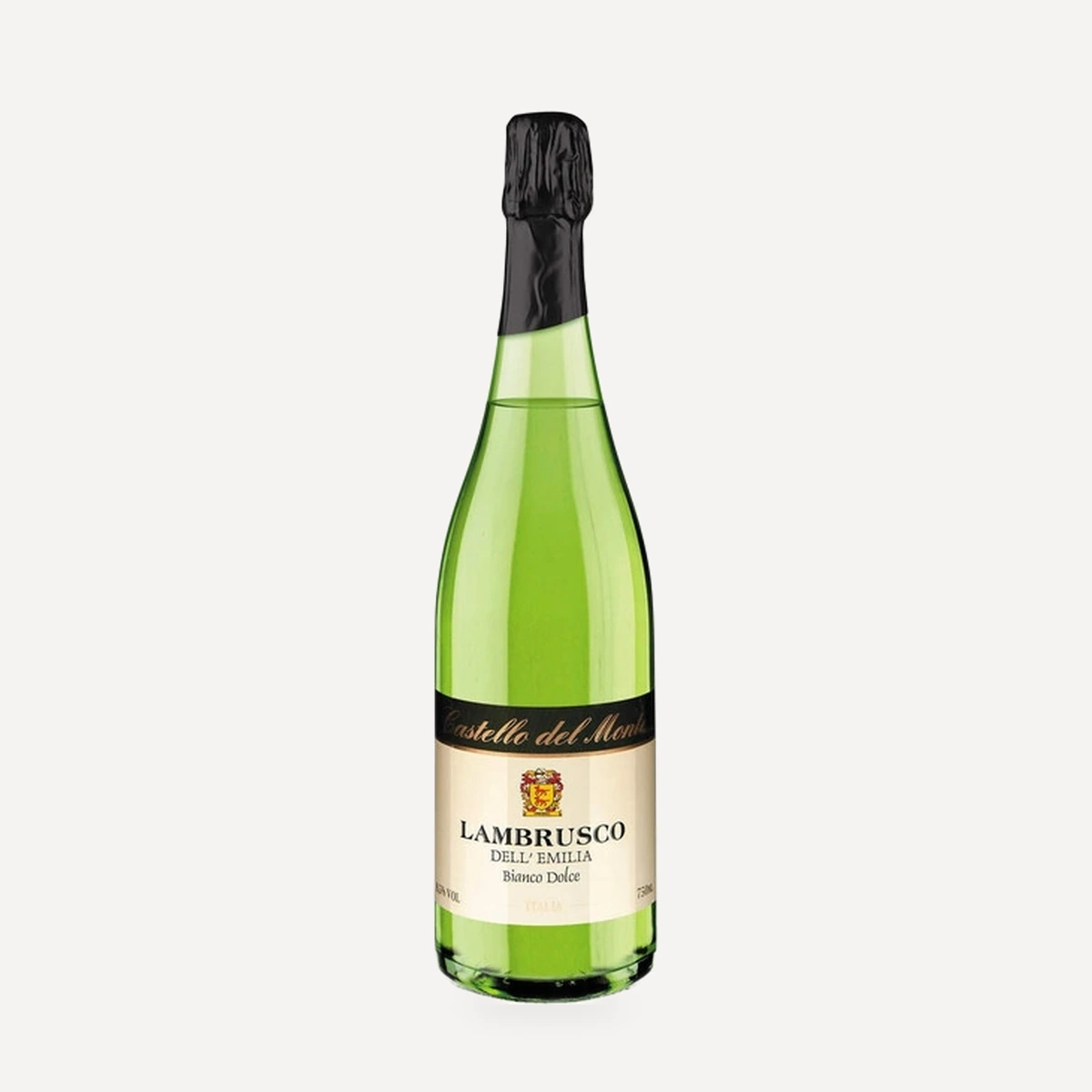 Castello del Monte Lambrusco dell Emilia Blanco IGT wine — Puianello winery — Dionysus