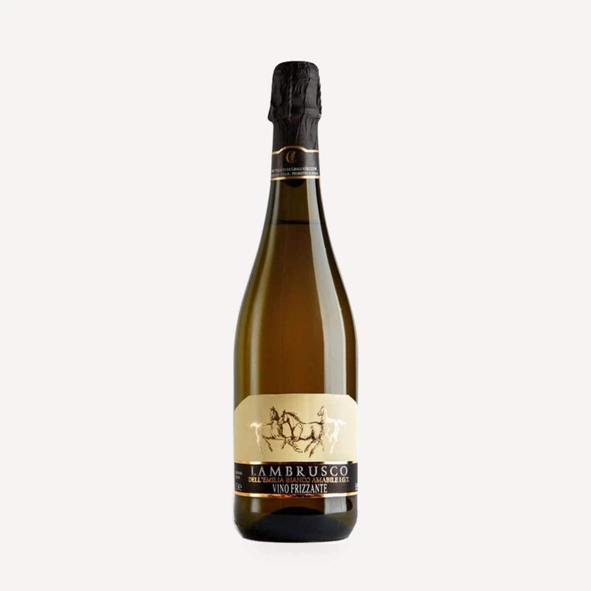 Lambrusco dell'Emilia Bianco Amabile IGT wine — Puianello winery — Dionysus