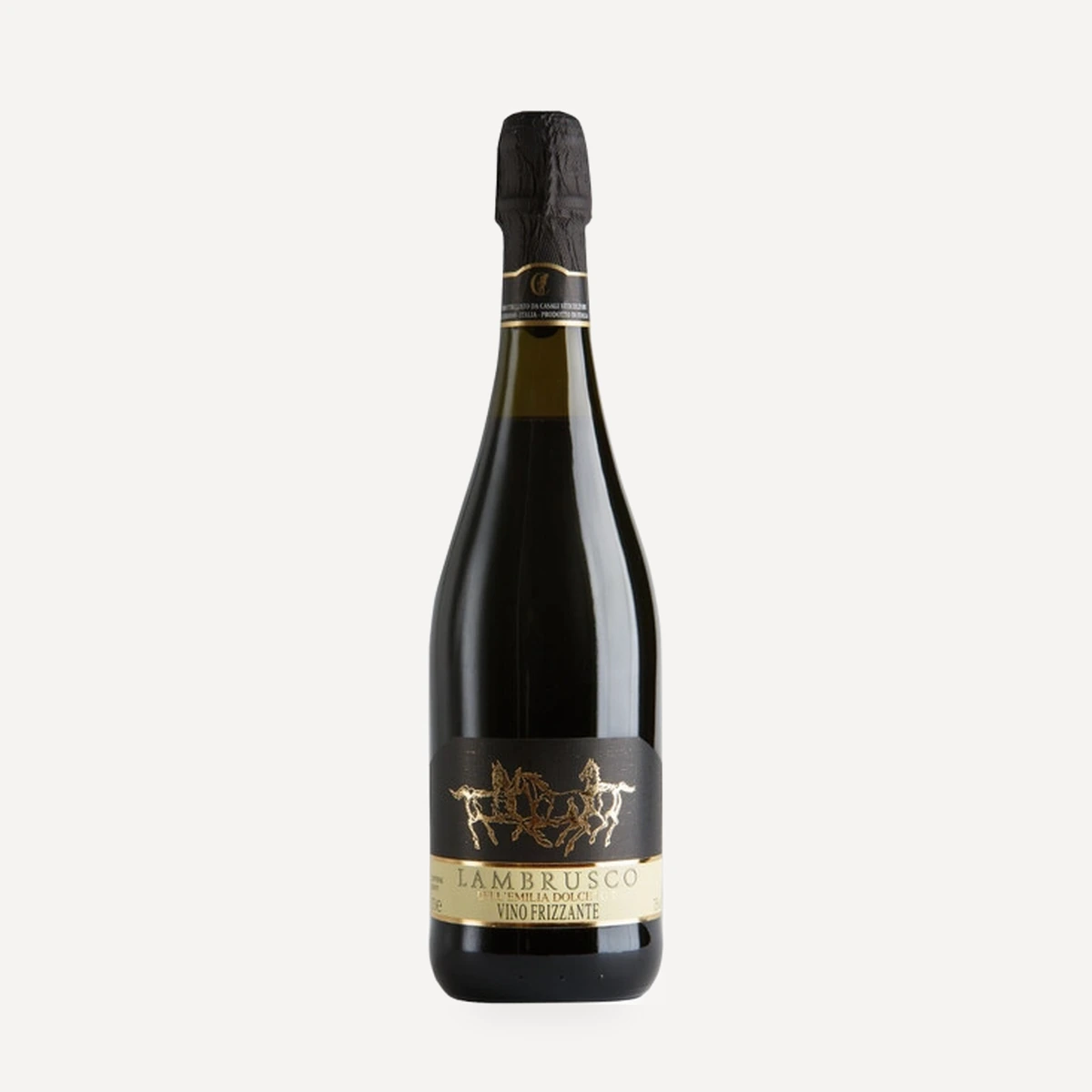 Lambrusco Rosso Dolce wine — Puianello winery — Dionysus