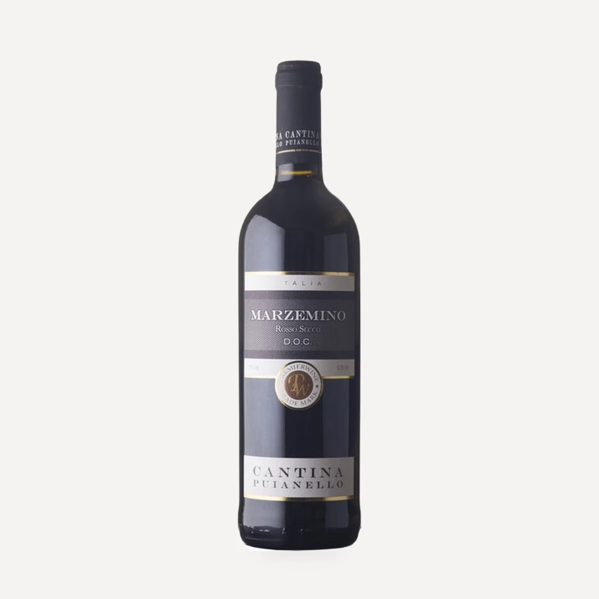 Marzemino Rosso Secco DOC wine — Puianello winery — Dionysus