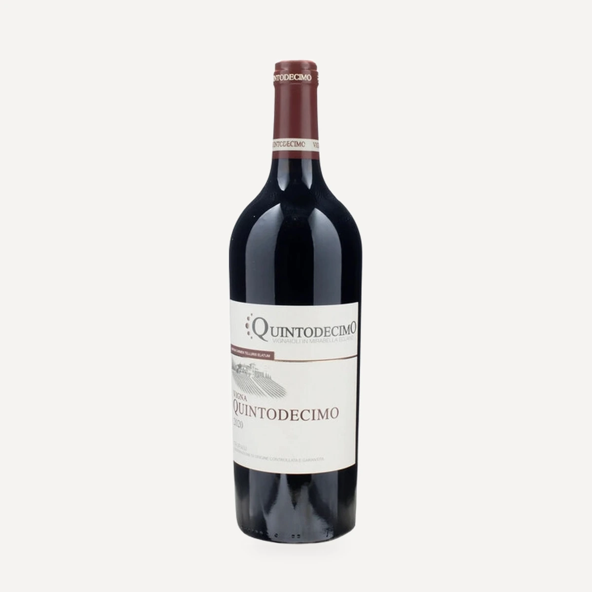Vigna Quintodecimo wine — Quintodecimo winery — Dionysus