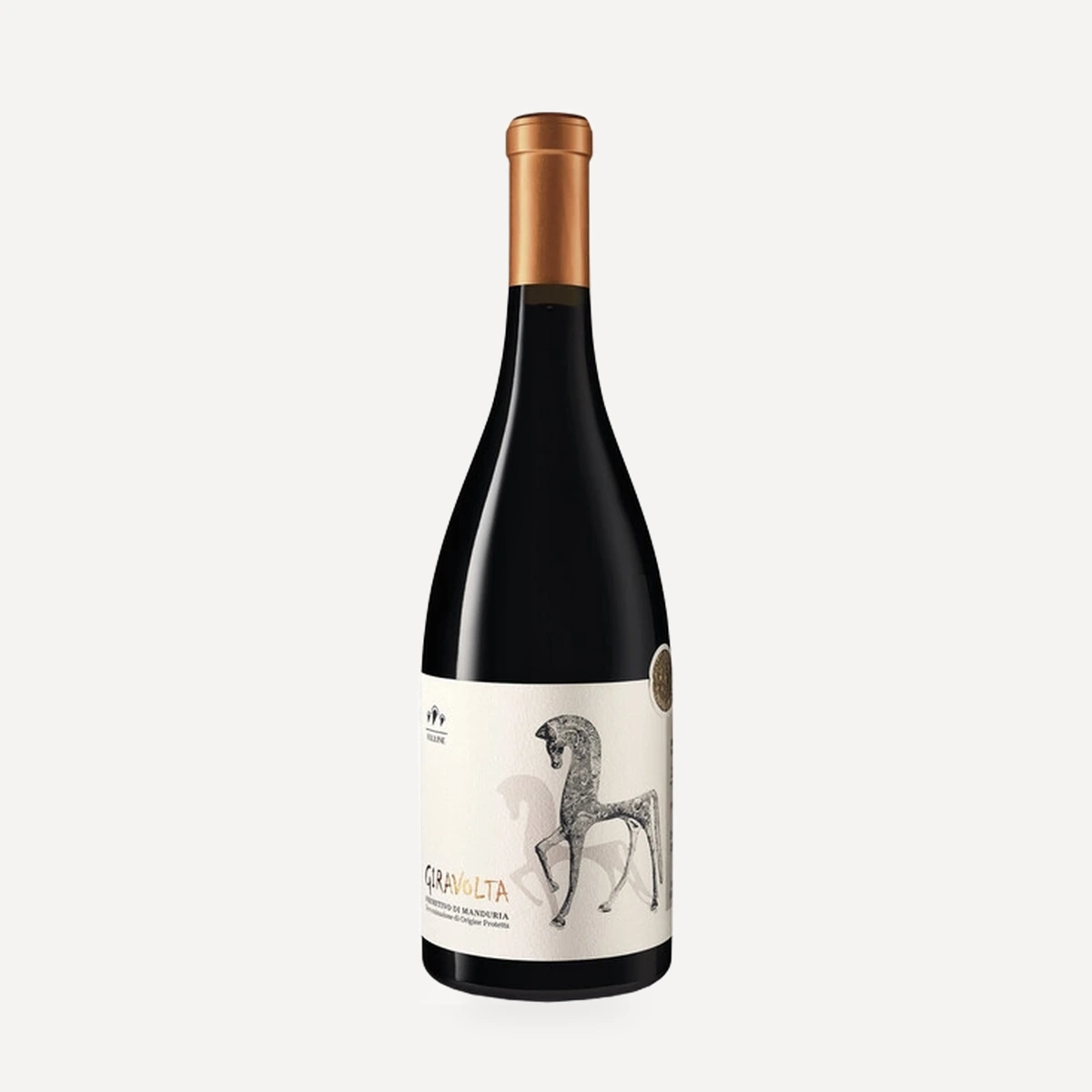 Giravolta Primitivo di Manduria DOC wine — Racemi winery — Dionysus