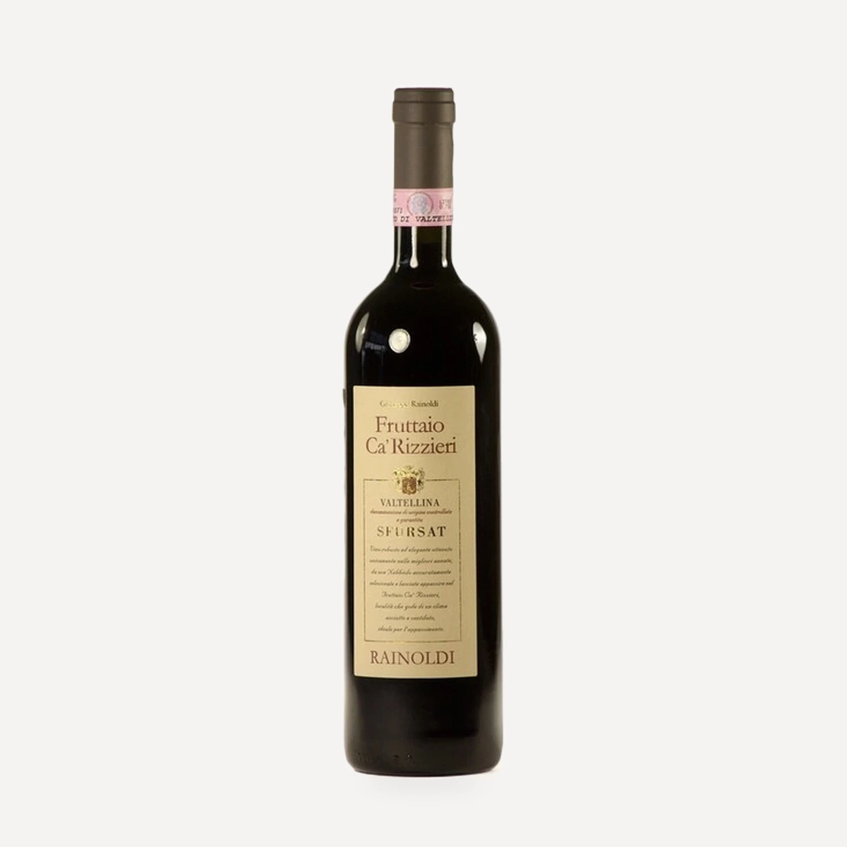 Fruttaio Ca’ Rizzieri — Sforzato di Valtellina DOCG wine — Rainoldi winery — Dionysus