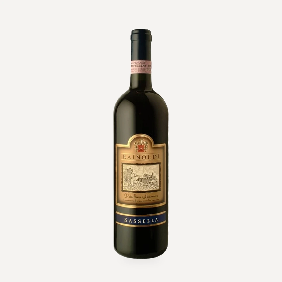 Sassella Riserva — Valtellina Superiore DOCG wine — Rainoldi winery — Dionysus
