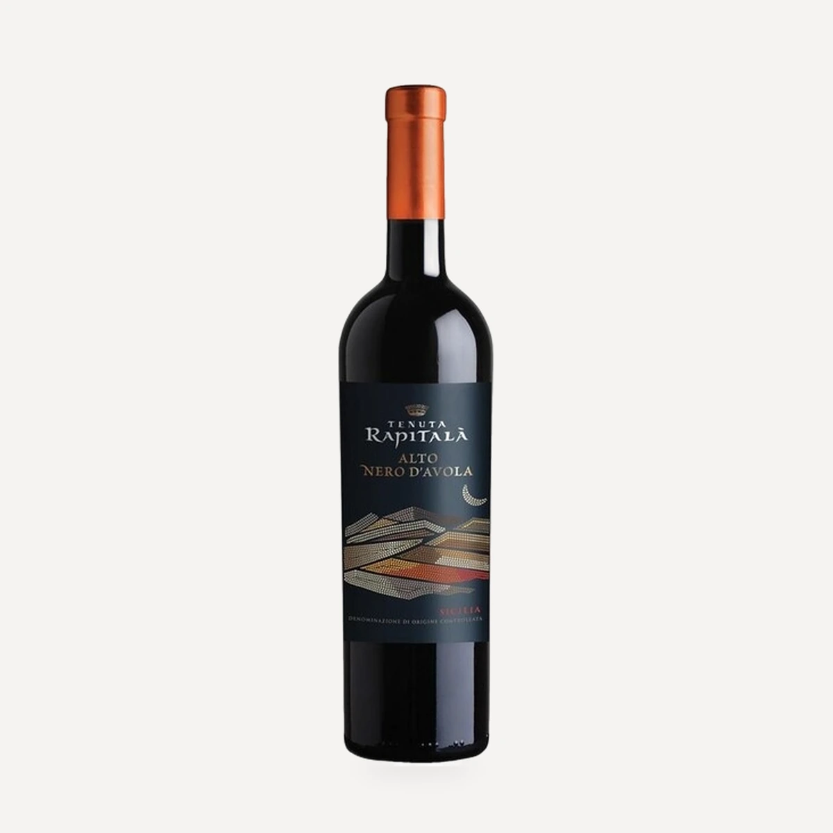Alto Nero d'Avola Sicilia DOC wine — Tenuta Rapitalà winery — Dionysus