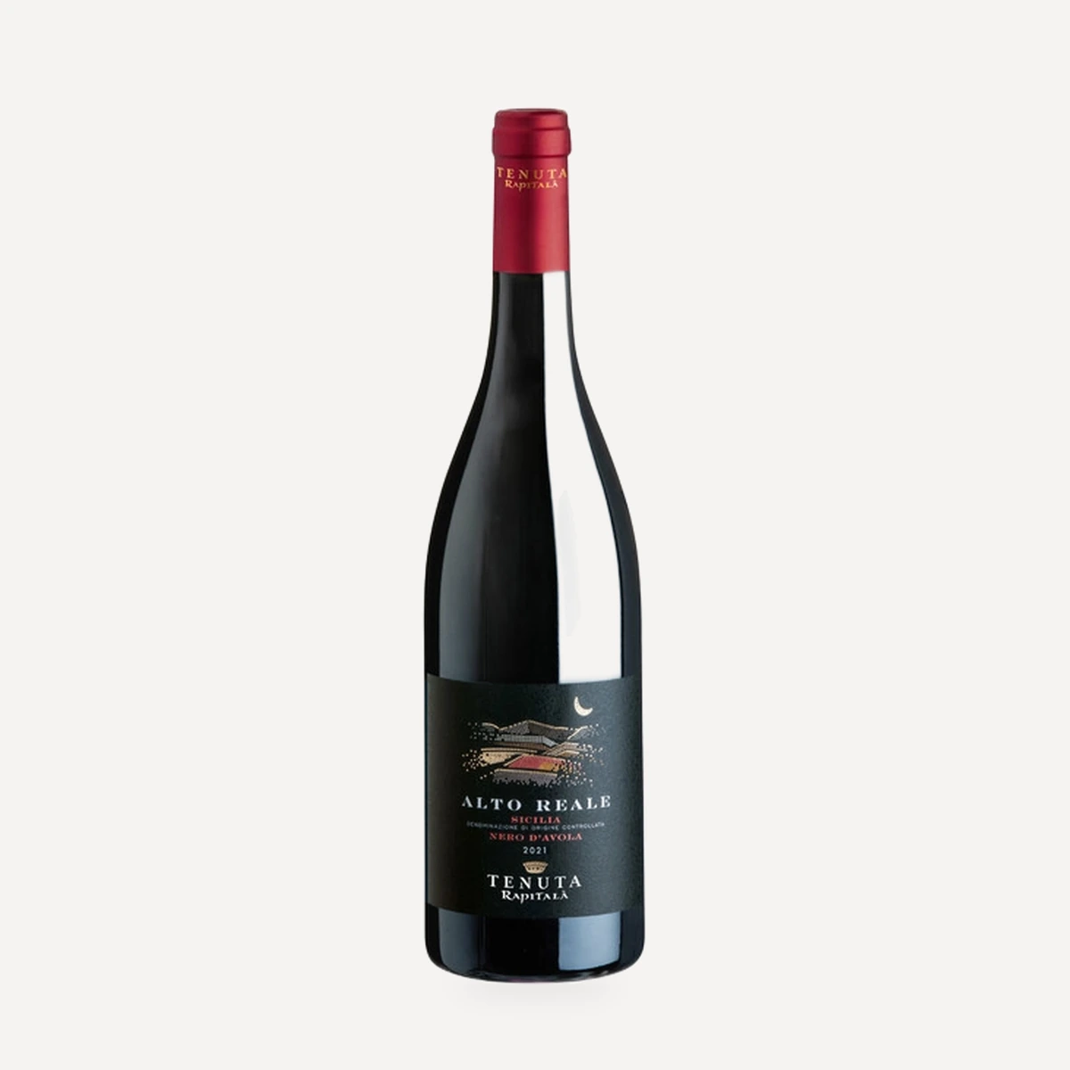 Alto Reale Nero D'Avola Sicilia DOC wine — Tenuta Rapitalà winery — Dionysus