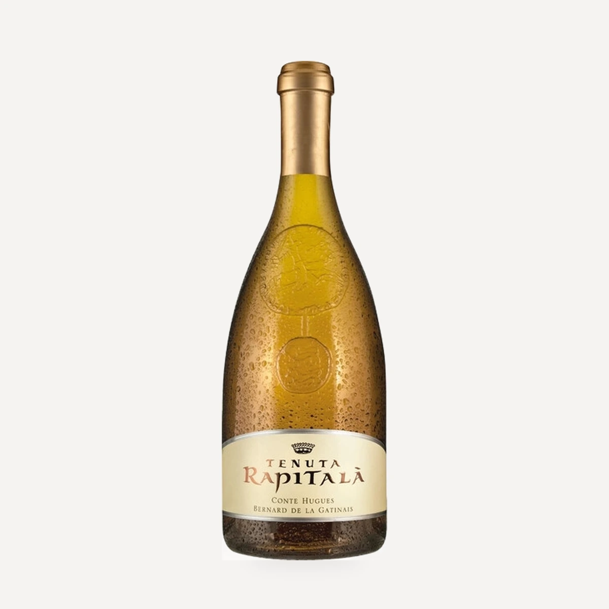 Chardonnay Grand Cru Sicilia IGT wine — Tenuta Rapitalà winery — Dionysus