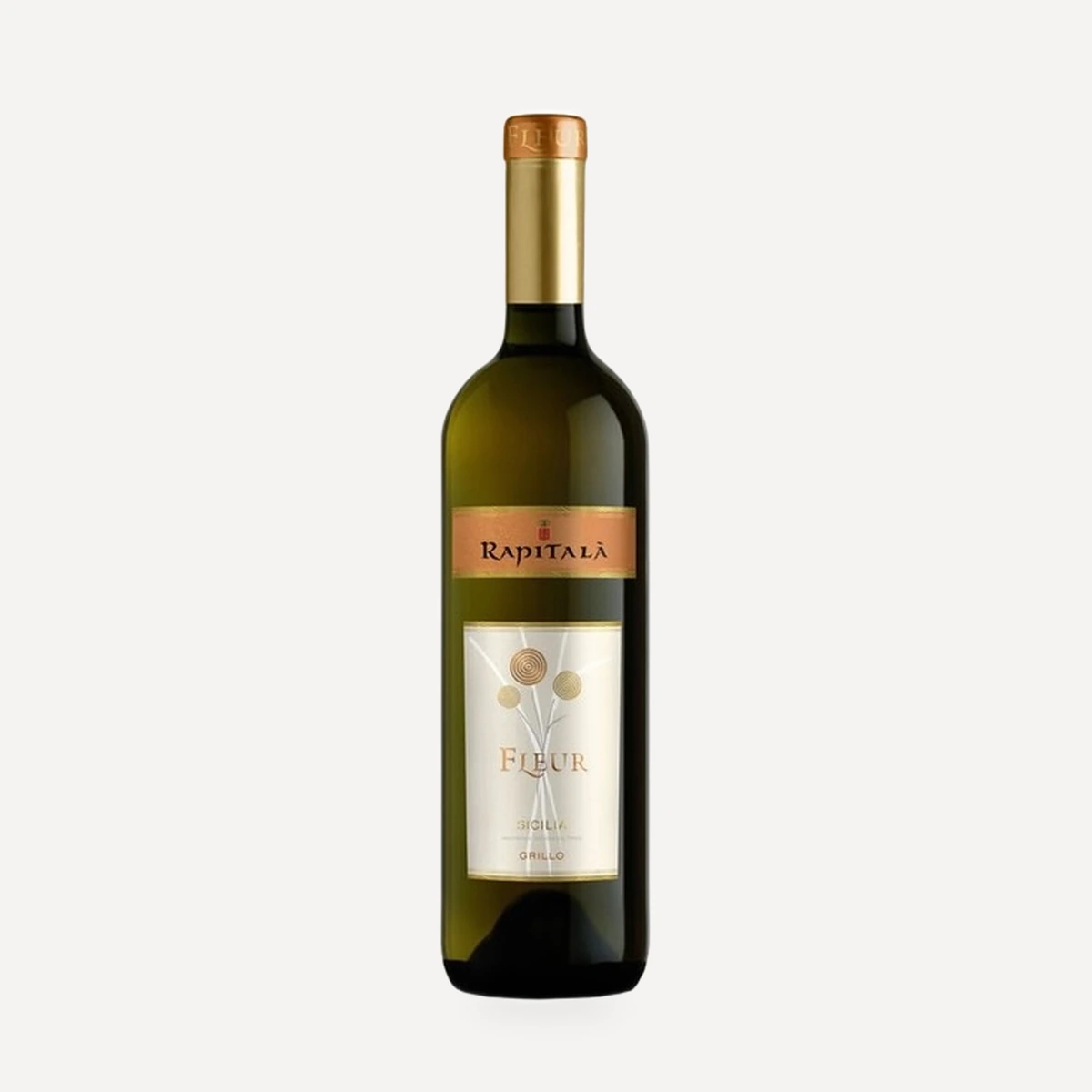 Fleur Grillo Sicilia IGT wine — Tenuta Rapitalà winery — Dionysus