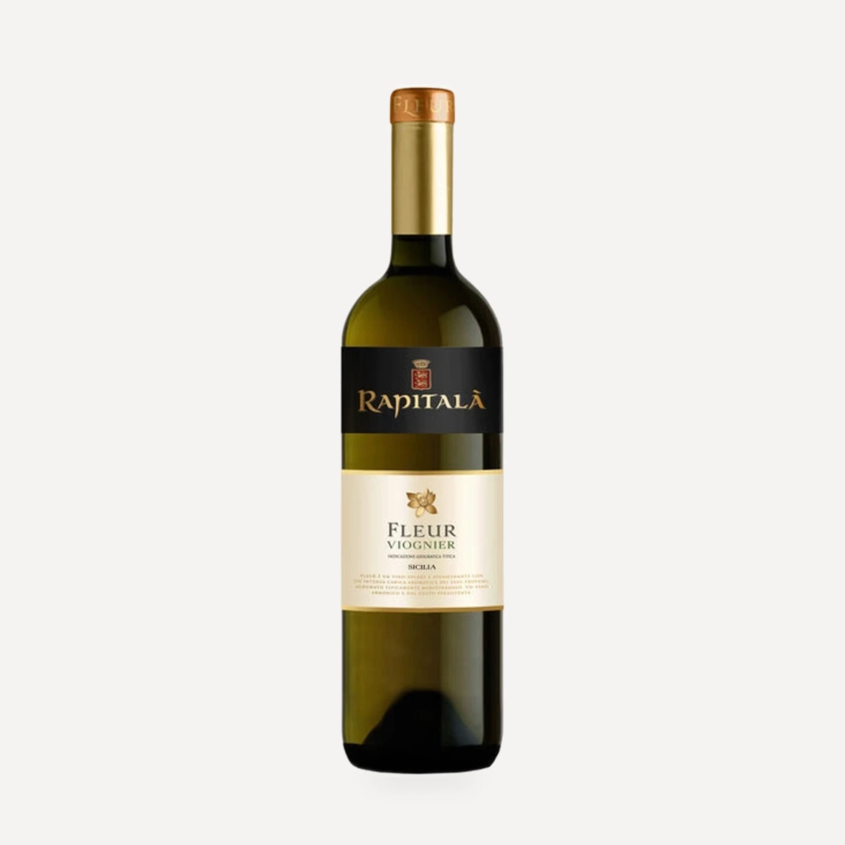 Fleur Viognier Sicilia IGT wine — Tenuta Rapitalà winery — Dionysus