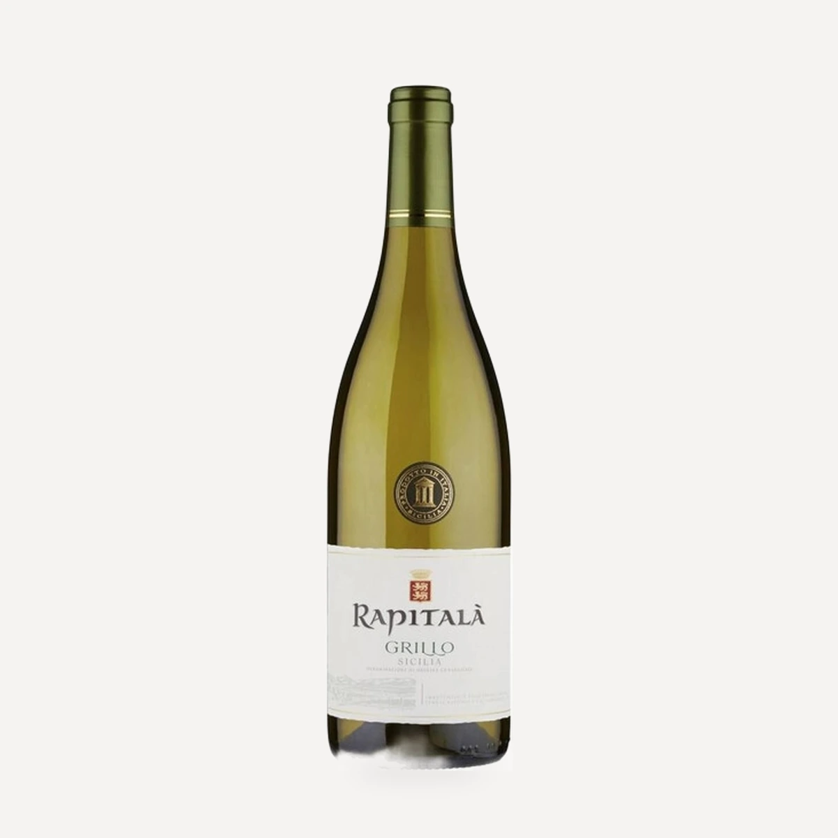 Rapitala Grillo Sicilia DOC wine — Tenuta Rapitalà winery — Dionysus