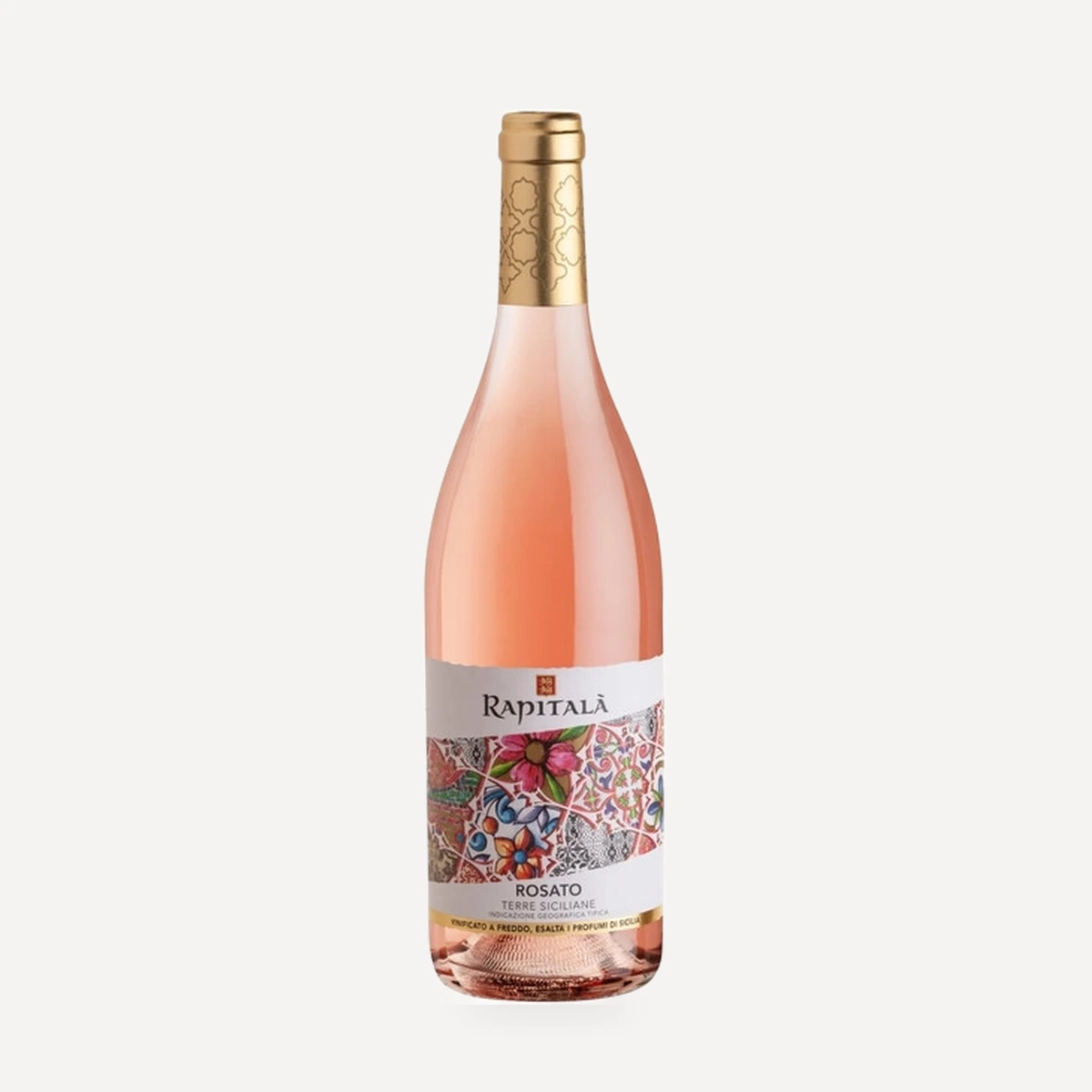 Rapitala Rosato Terre Siciliane IGT wine — Tenuta Rapitalà winery — Dionysus