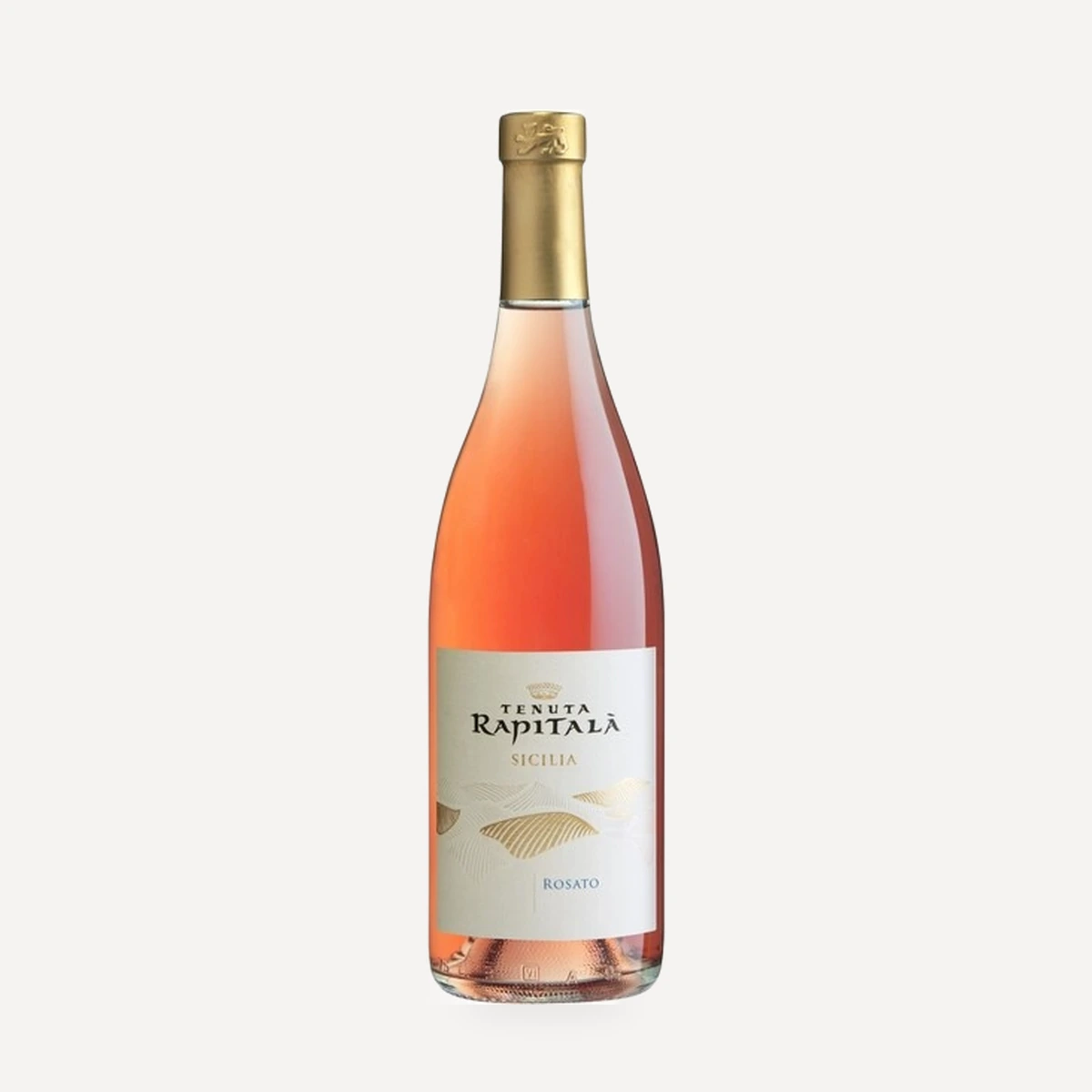 Rosato Sicilia IGT wine — Tenuta Rapitalà winery — Dionysus