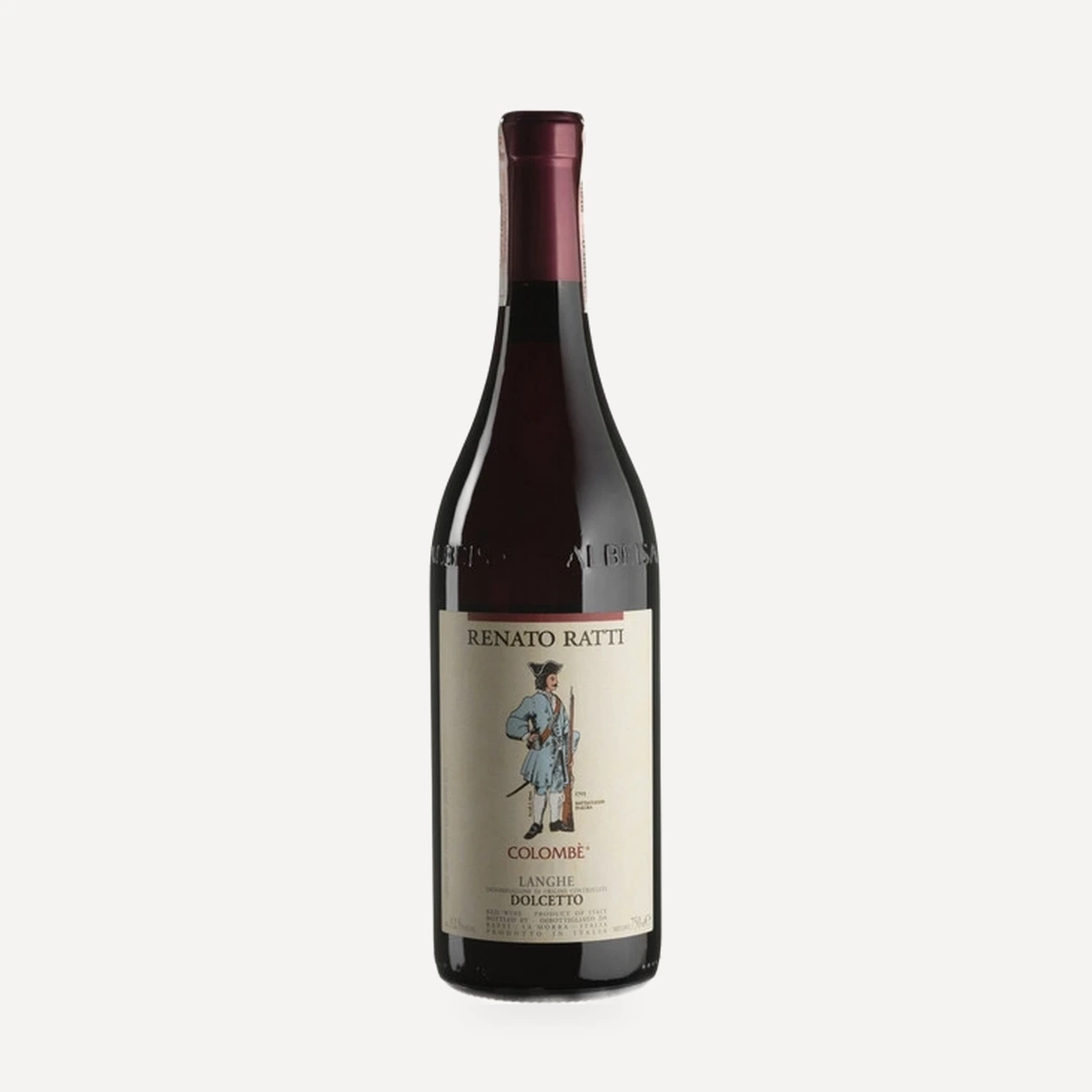 Colombé Langhe Dolcetto DOC wine — Renato Ratti winery — Dionysus