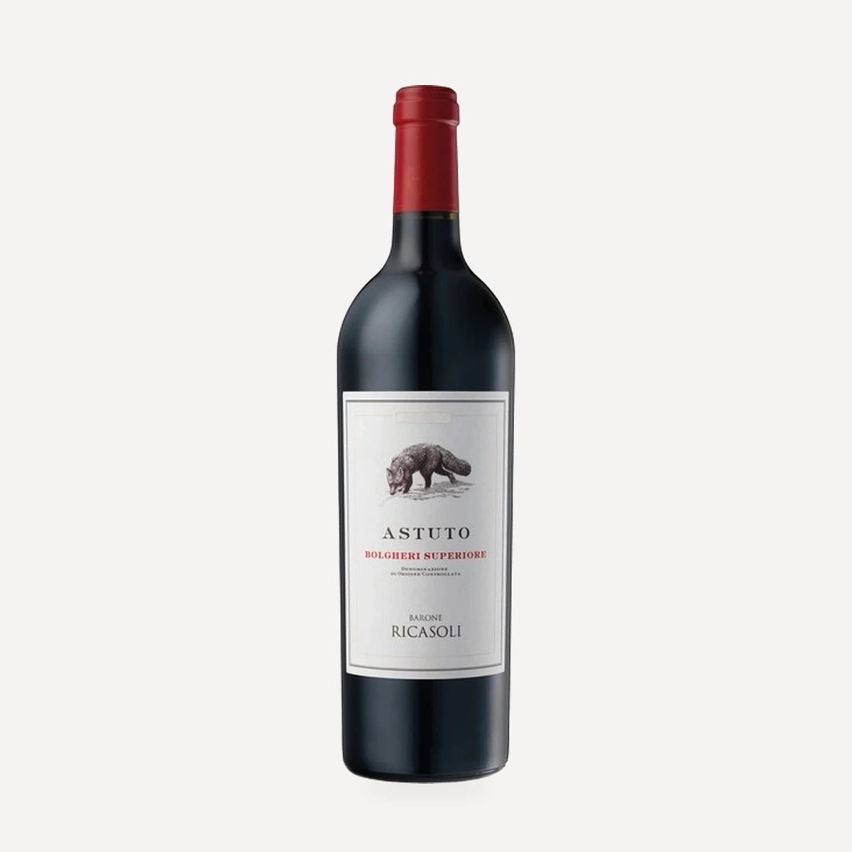 Astuto Bolgheri Superiore DOC wine — Ricasoli winery — Dionysus