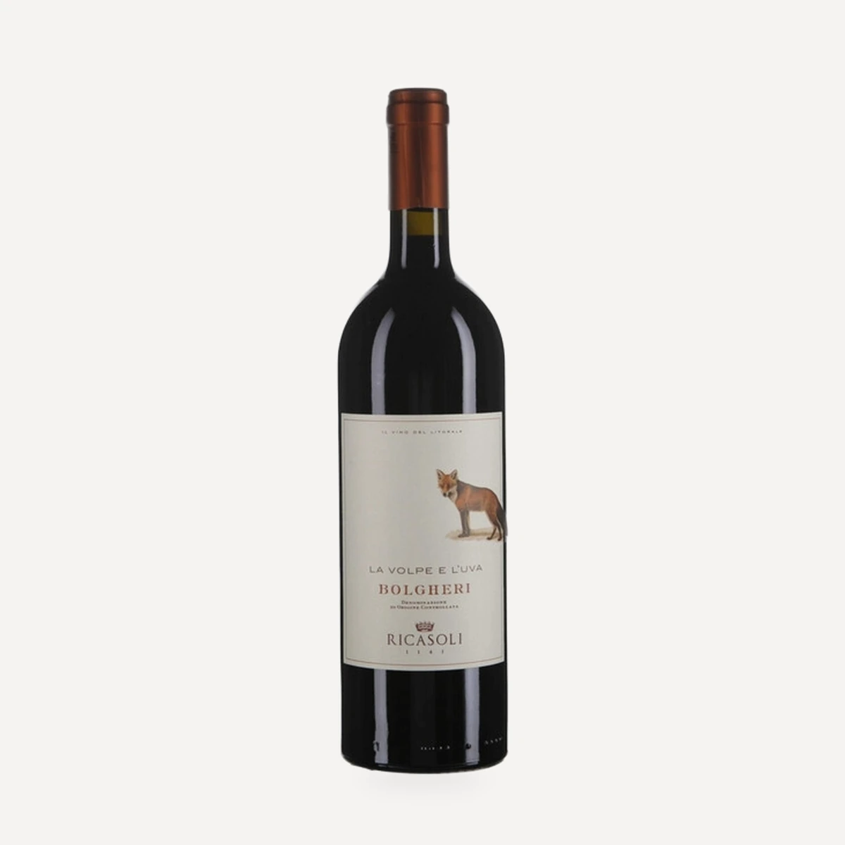 Bolgheri La Volpe e L'Uva DOC wine — Ricasoli winery — Dionysus