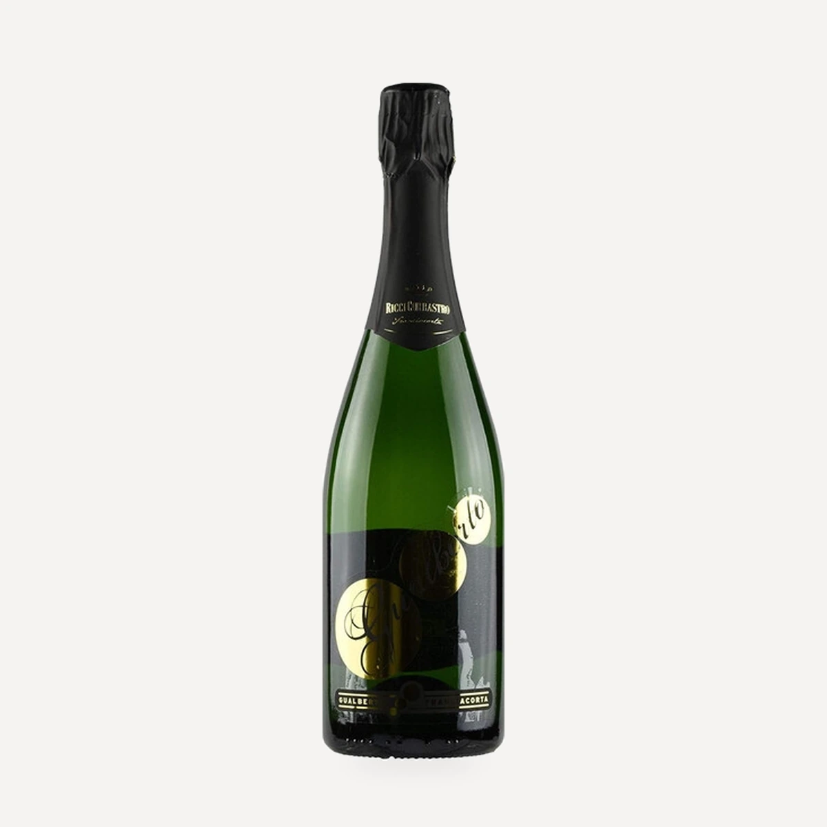 Franciacorta Dosaggio Zero Gualberto wine — Ricci Curbastro winery — Dionysus
