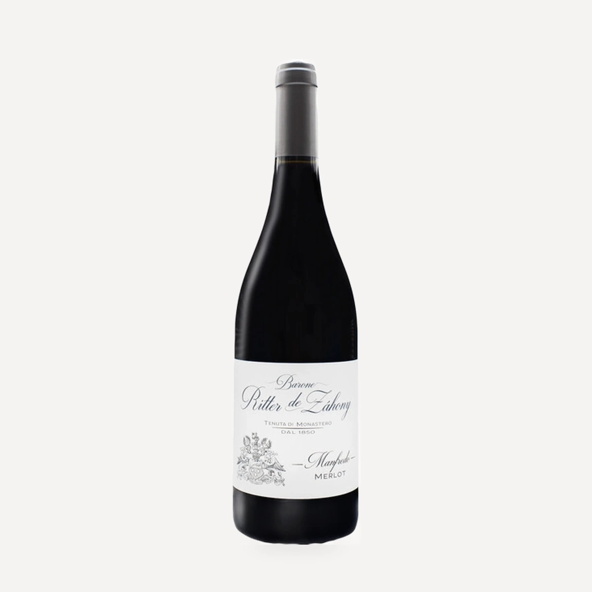 Manfredo Merlot Friuli Aquileia DOC wine — Ritter de Zahony winery — Dionysus