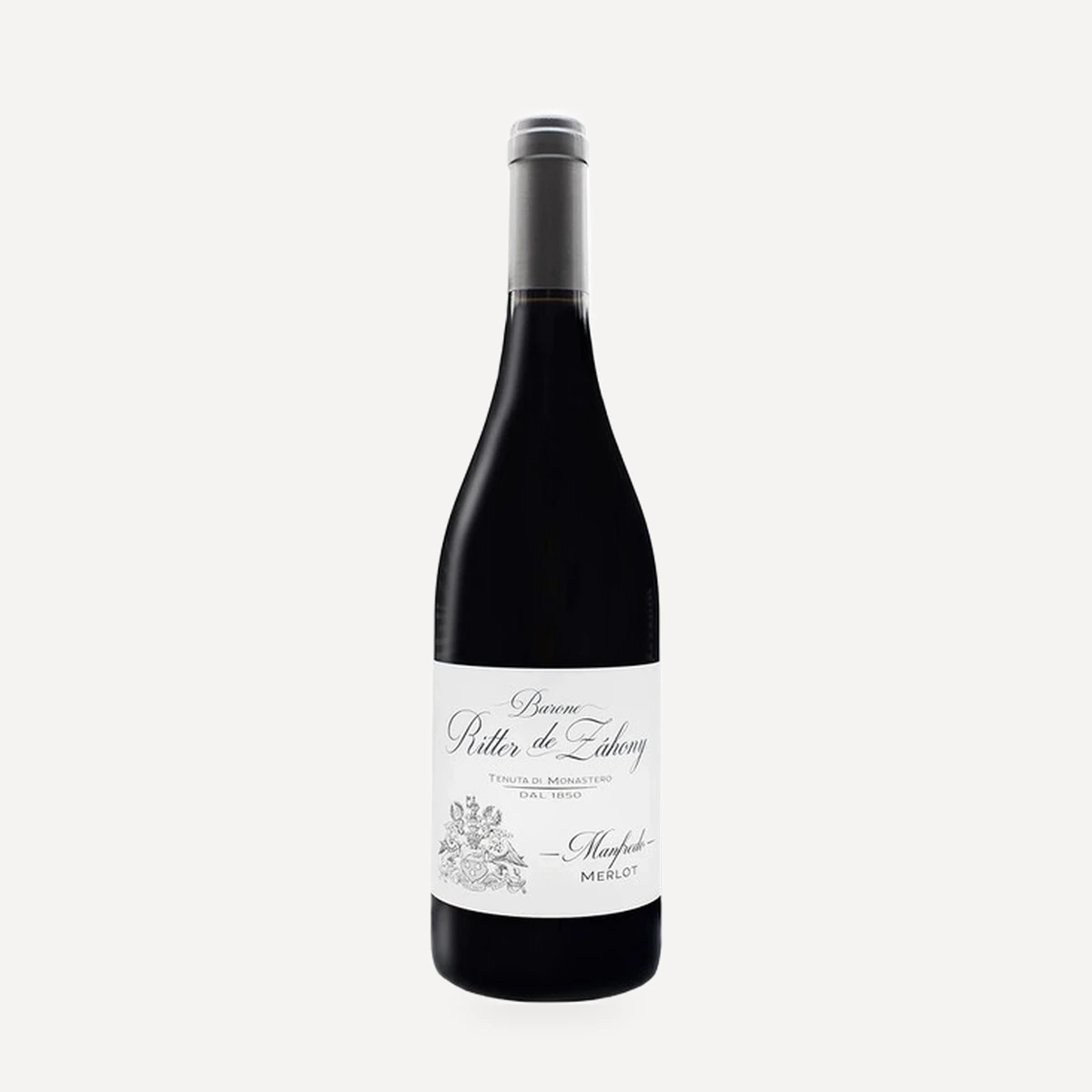 Manfredo Merlot Friuli DOC wine — Ritter de Zahony winery — Dionysus