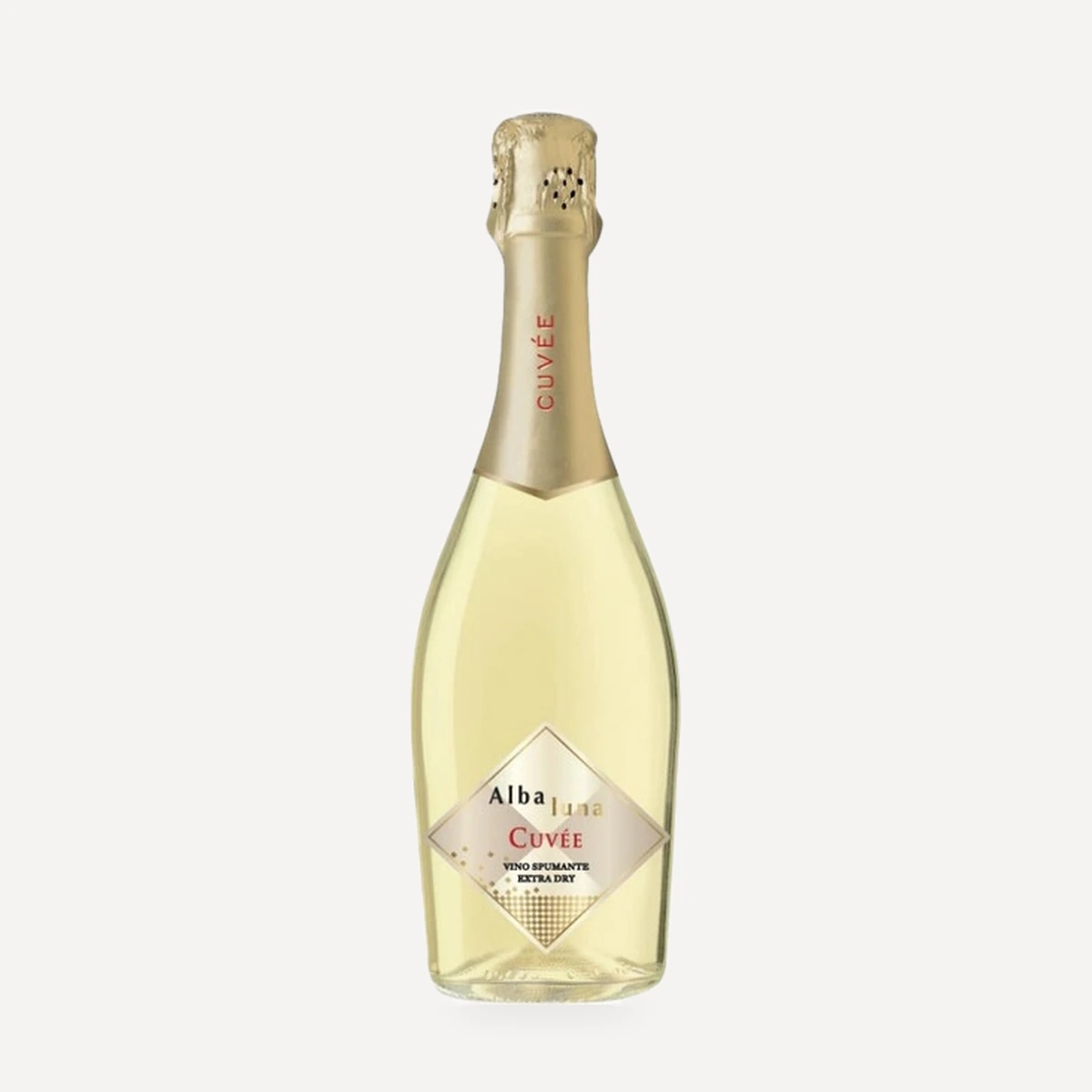 Alba Luna Cuvee Spumante Extra Dry wine — Riunite winery — Dionysus