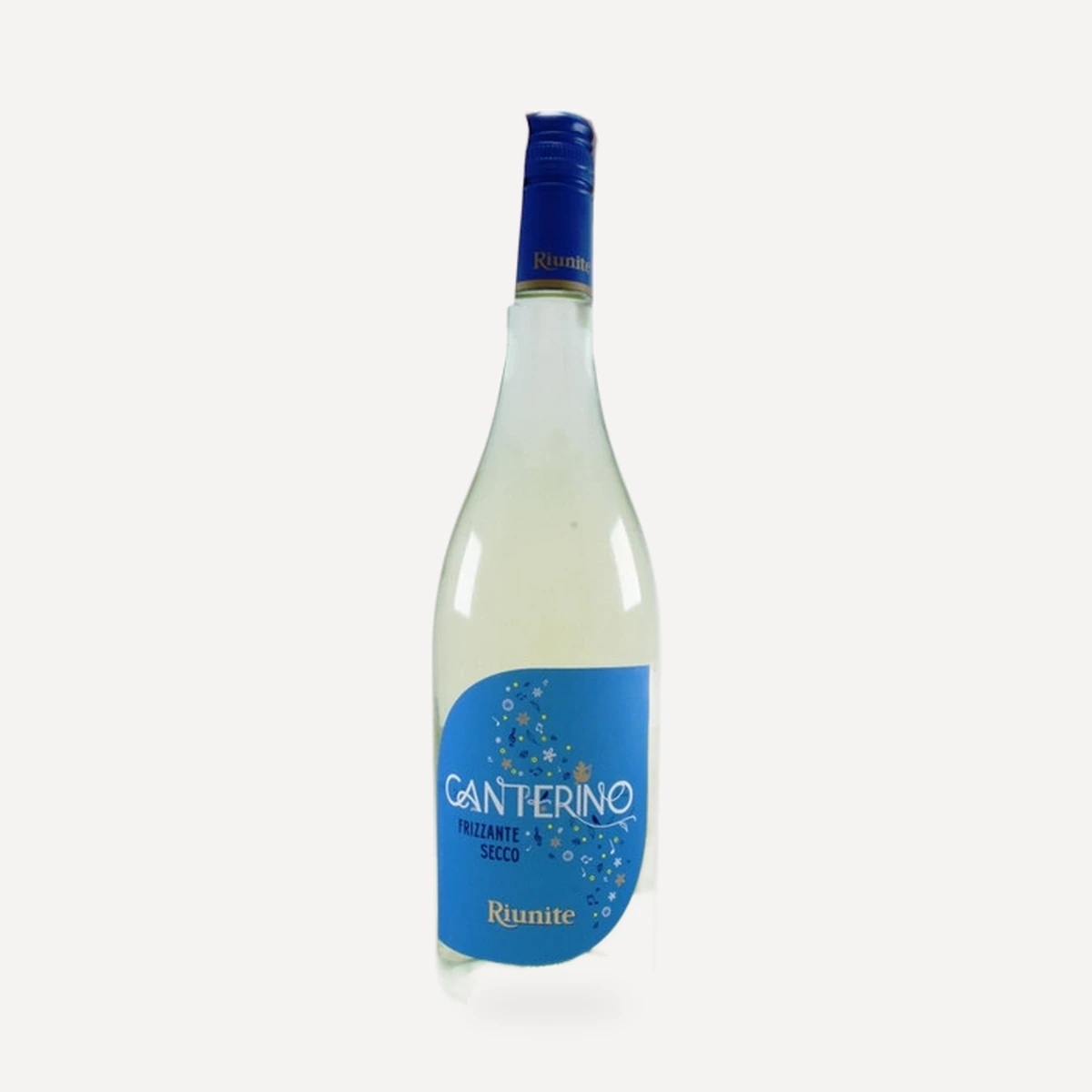 Canterino Frizzante Secco Rubicone IGT wine — Riunite winery — Dionysus