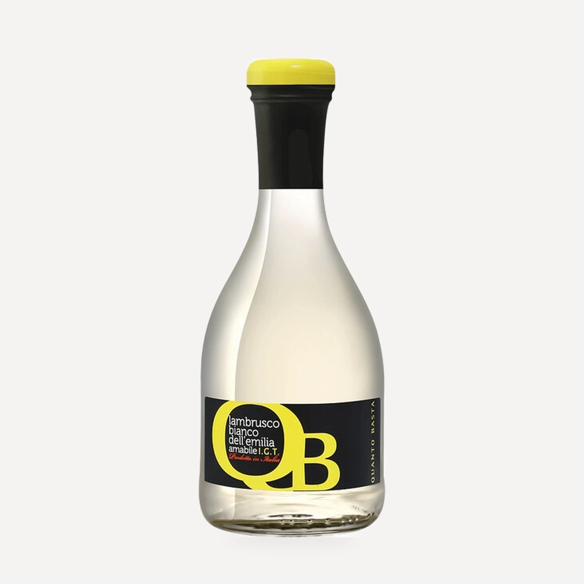 Quanto Basta Lambrusco dell 'Emilia Bianco IGT wine — Riunite winery — Dionysus