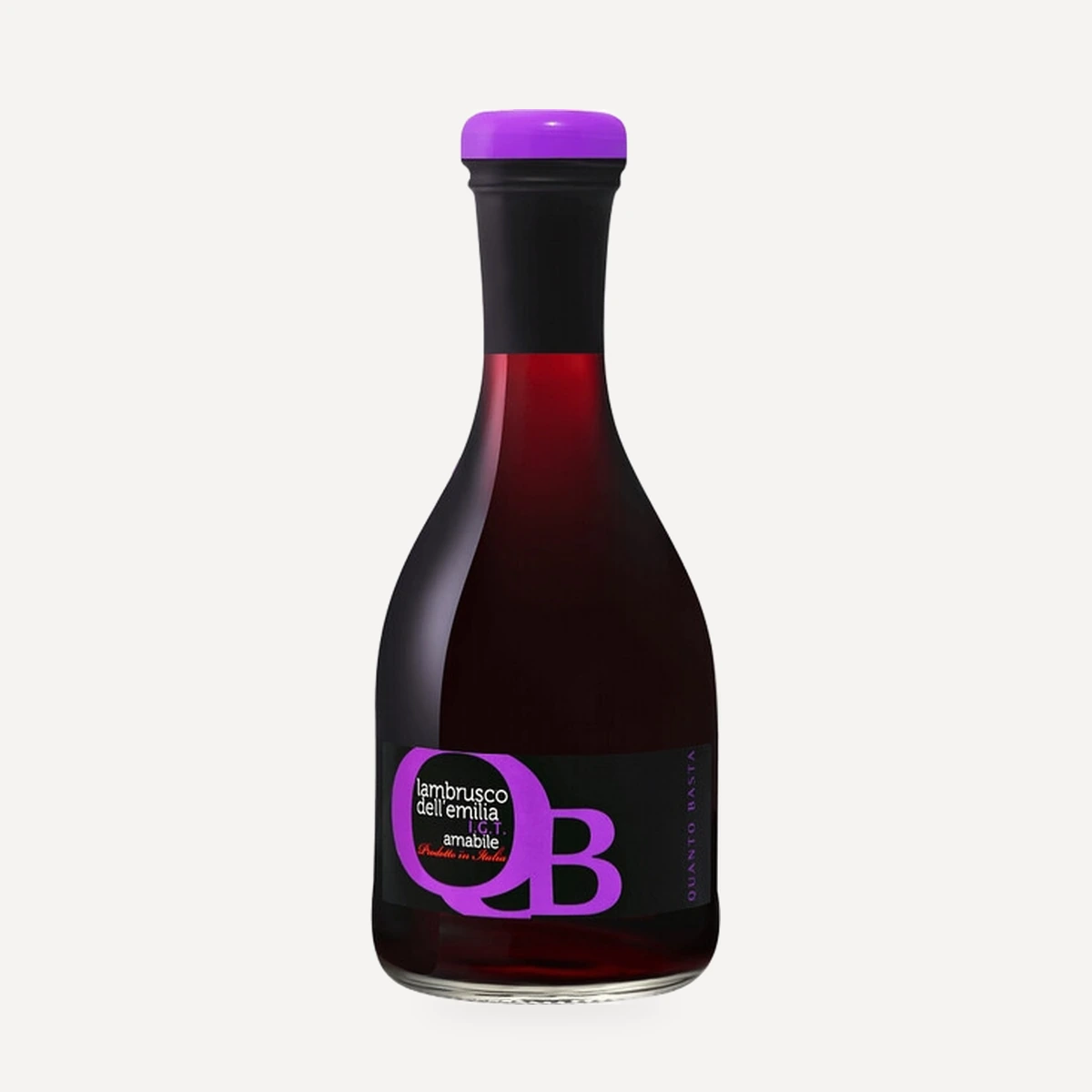 Quanto Basta Lambrusco dell'Emilia Rosso IGT wine — Riunite winery — Dionysus